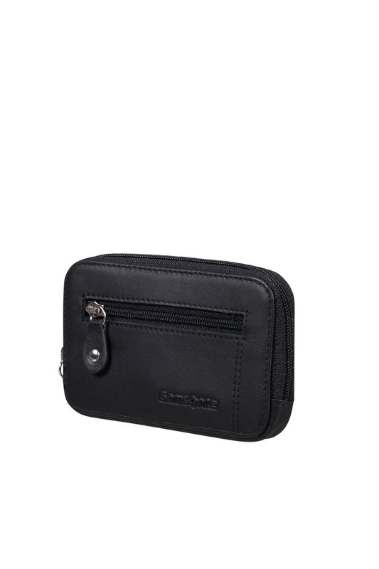 524-Z ROUND KEY POUCH+2R BLACK