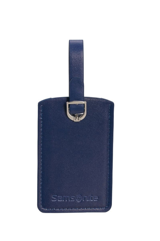 RECTANGLE LUGGAGE TAG x2 MIDNIGHT BLUE