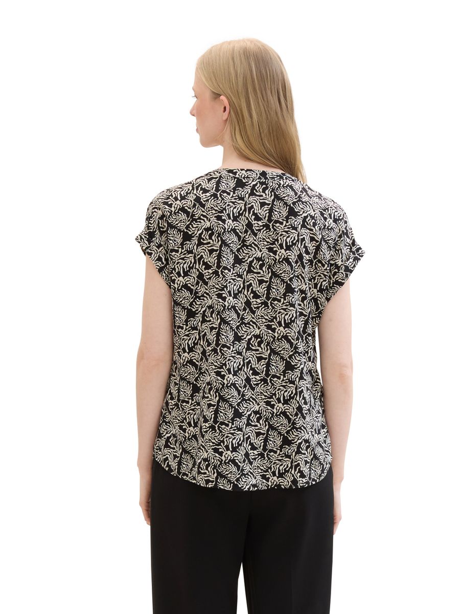 Loose Fit Bluse aus Viskose