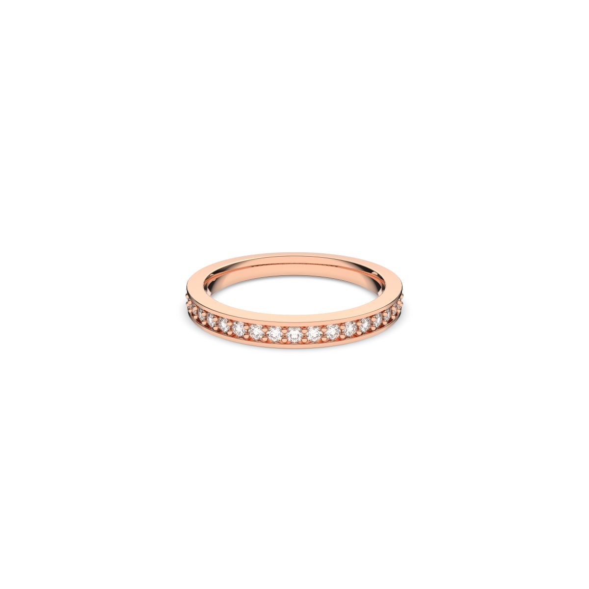 Matrix Ring, Weiß, Roségold-Legierungsschicht