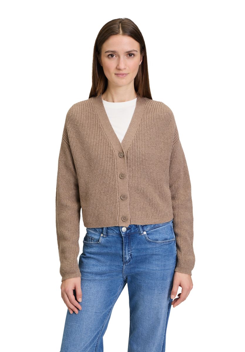 Basic-Strickjacke