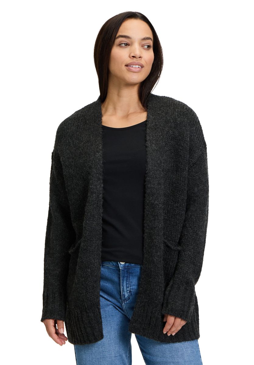 Basic-Strickjacke