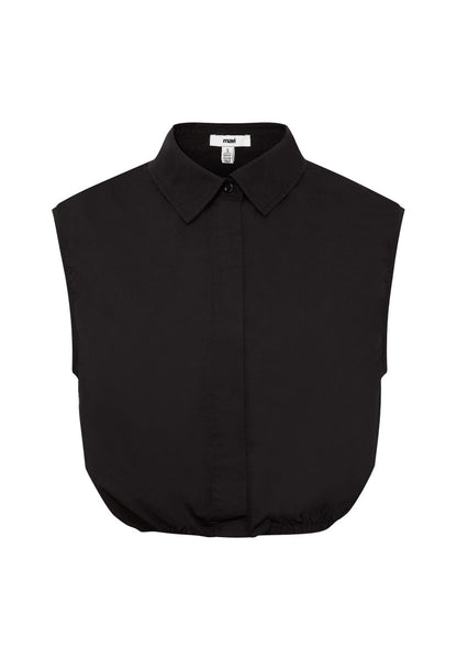 NONSLEEVE WOVEN SHIRT