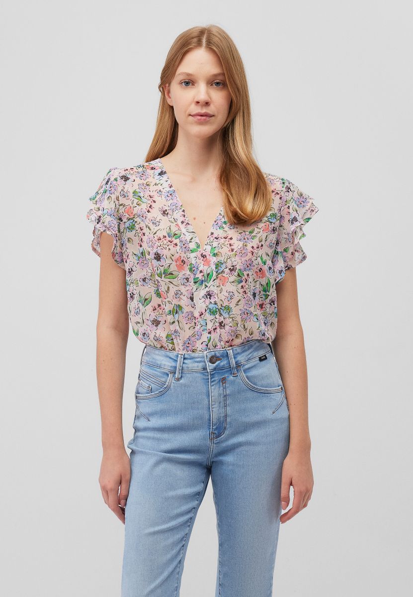 SHORT SLEEVE BLOUSE