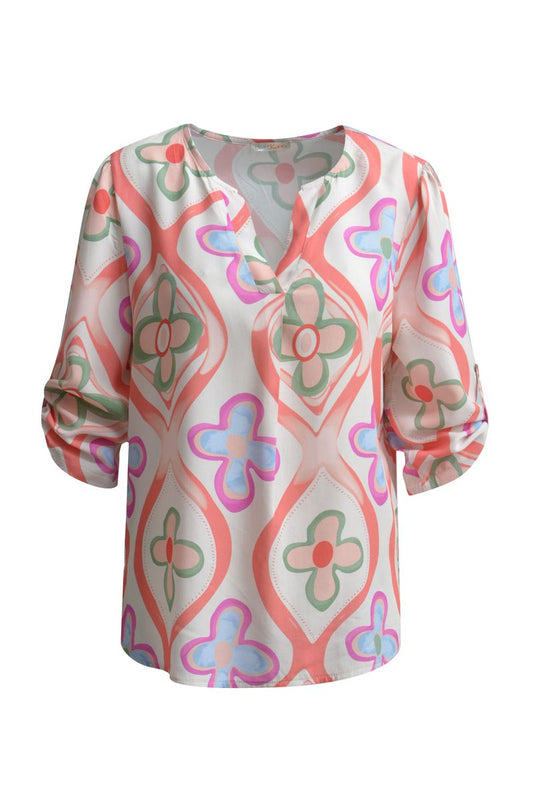 Blouse Multicolour Print