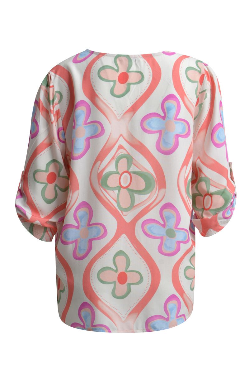 Blouse Multicolour Print