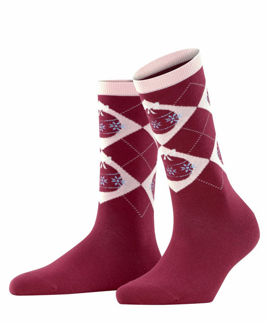 Socken Xmas Argyle