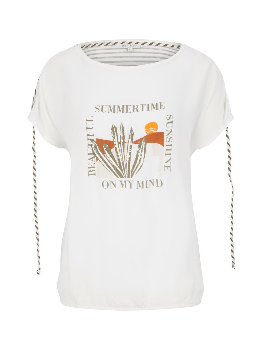 T-Shirt mit Print