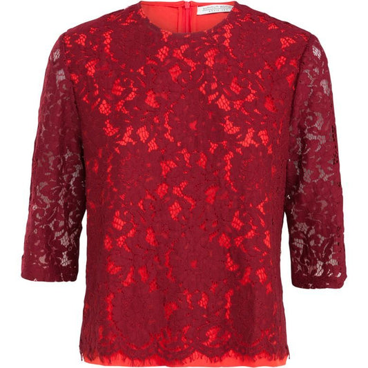 Blouse color lace